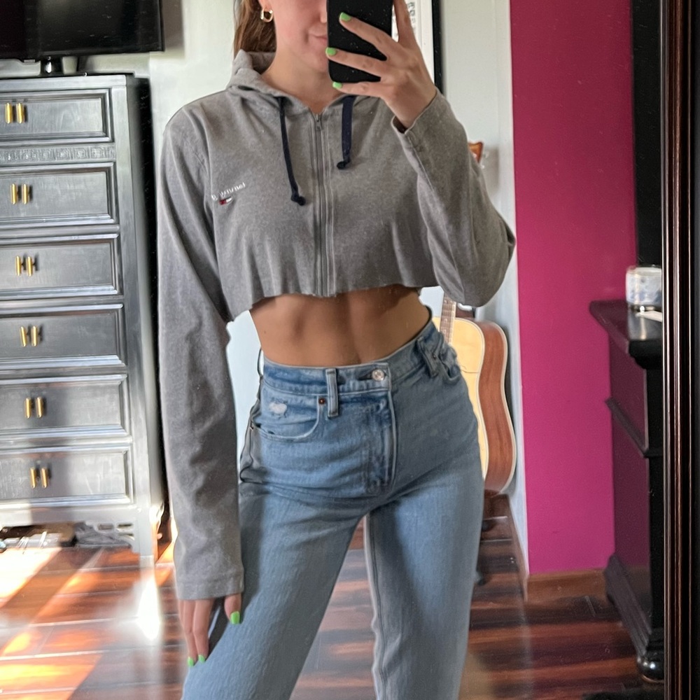 Vintage Cropped Tommy Hilfiger jacket